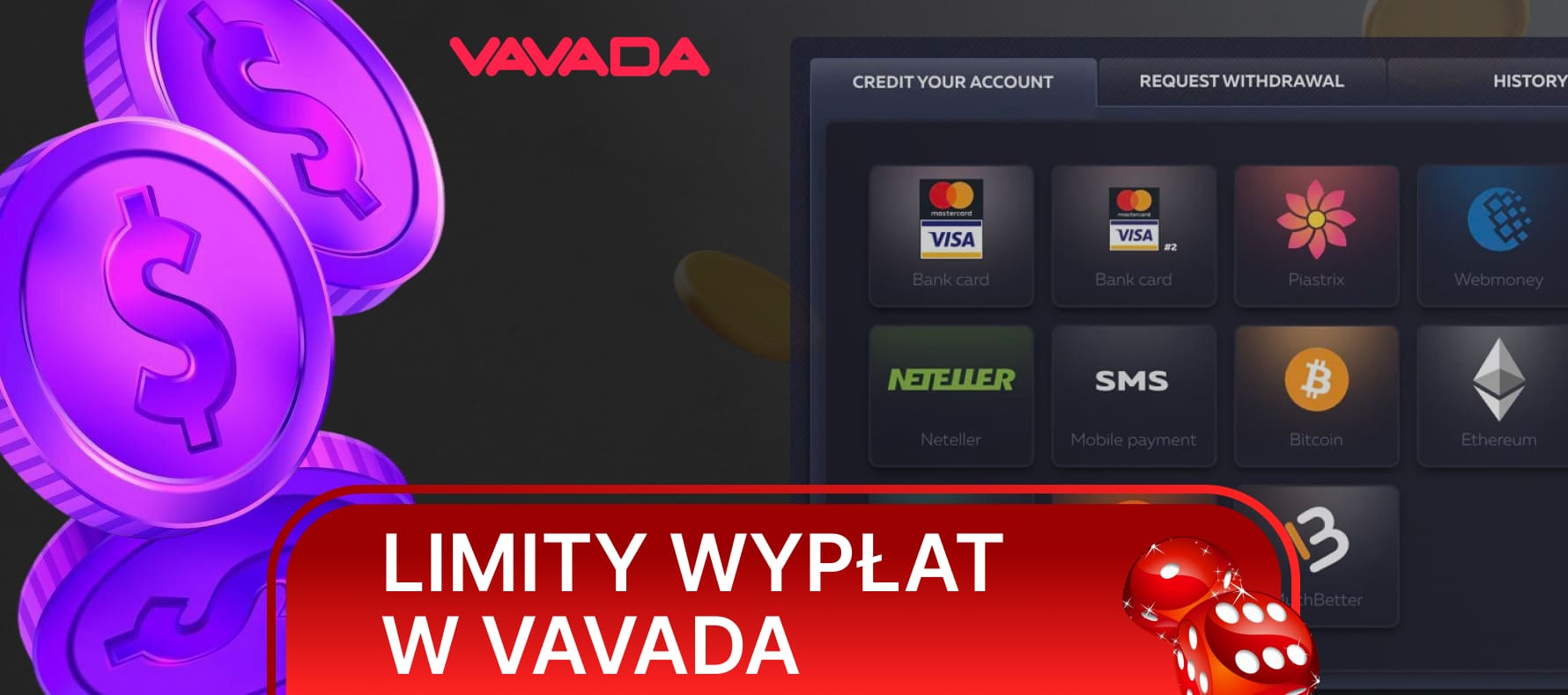 Informacje o limitach wpłat i wypłat na platformie Vavada Deposit