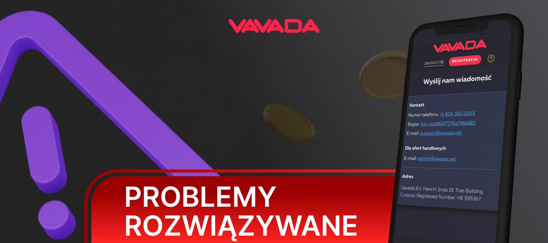 Obsługa klienta Vavada – możliwe trudności, z powodu których możesz potrzebować pomocy technicznej